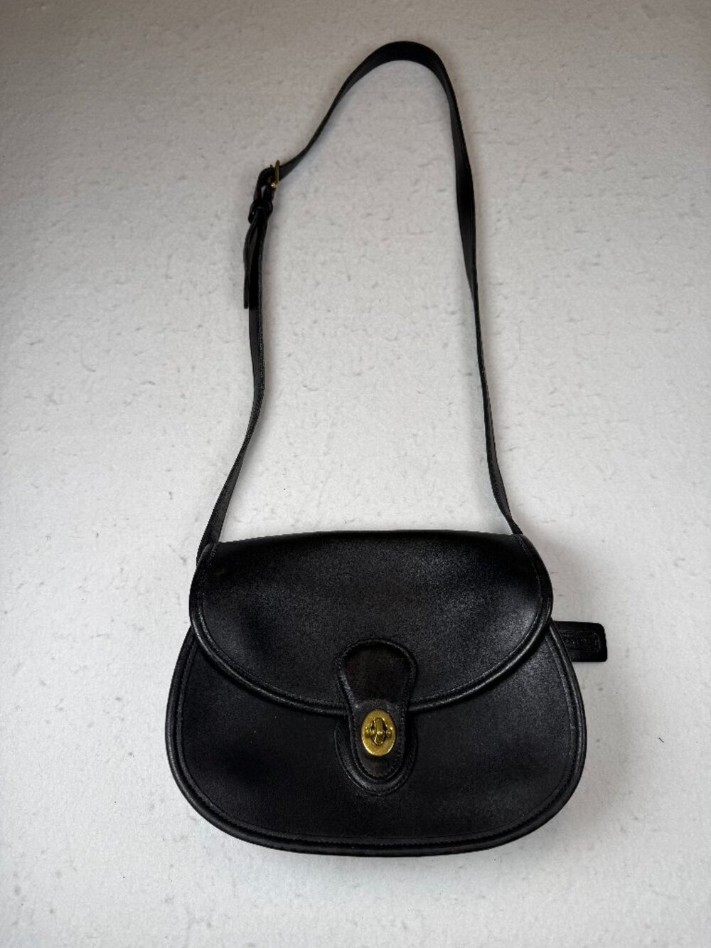 Coach | Vintage 9954 Prairie Black Leather Crossbody Small Purse Bag Classic EUC